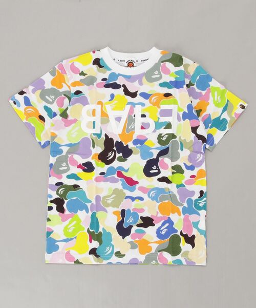A BATHING APE　カットソー　マルチカモ ABC CAMO BY BATHING APE TEE | bape.com