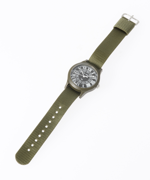 HIROB(ヒロブ)の「【Sur Mesure / シュールメジュール】Demain オールローマン【 ウォッチ 】(アナログ腕時計・レディース・ブラック/カーキ/ベージュ/チャコールグレー・FREE)」の8枚目の写真