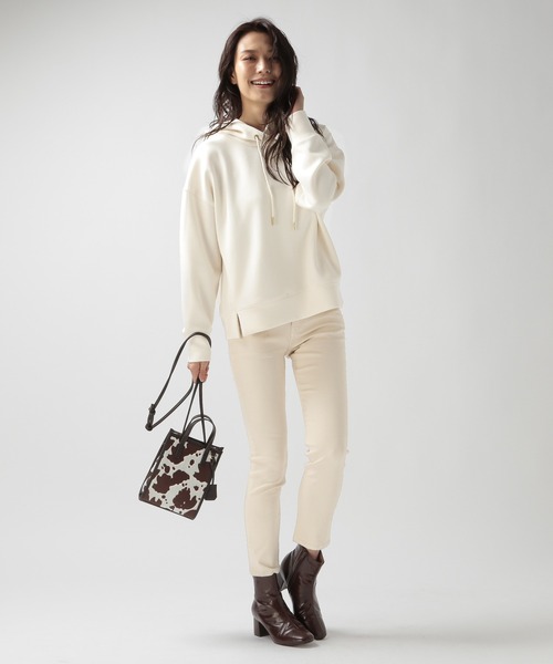 BAYFLOW（ベイフロー）の「ストレッチクロップドスキニーデニム 21SS（デニムパンツ・レディース・オフホワイト/ブラック/ライトブルー/ブルー・26inch/22inch/24inch/25inch/23inch）」の7枚目の写真