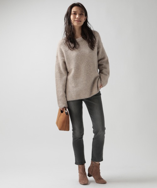 BAYFLOW（ベイフロー）の「ストレッチクロップドスキニーデニム 21SS（デニムパンツ・レディース・オフホワイト/ブラック/ライトブルー/ブルー・26inch/22inch/24inch/25inch/23inch）」の10枚目の写真