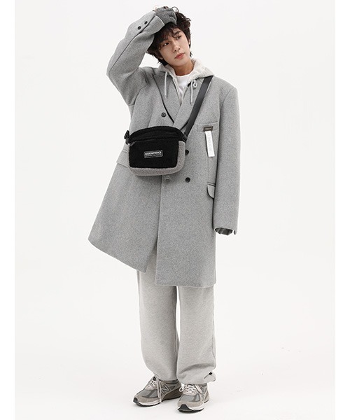 MASONPRINCE デザインポケットチェスターコート MASONPRINCE デザインポケットチェスターコート MASONPRINCE デザイン