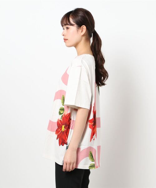 Desigual★ペイント柄☆半袖☆コットン Tシャツ アーティ ミッキーマウスTシャツ | デシグアル(Desigual