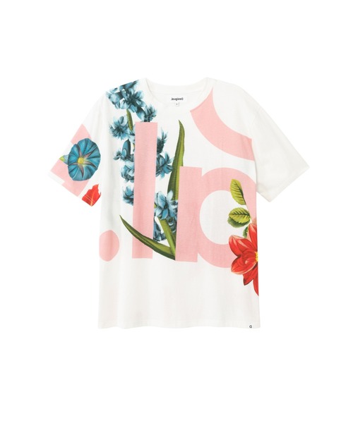 Desigual★ペイント柄☆半袖☆コットン Tシャツ アーティ ミッキーマウスTシャツ | デシグアル(Desigual