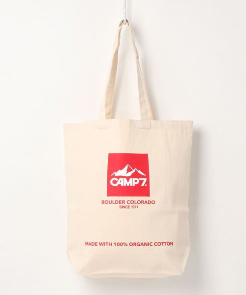 CAMP7(キャンプセブン)の「CAMP7 organic CANVAS TOTE/オーガニックコットン使用(トートバッグ・メンズ・ブラック/パープル/レッド・FREE)」の10枚目の写真