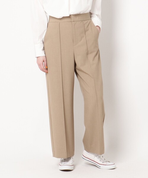 THE SHOP TK （ザ ショップ ティーケー ）の「◆【美forパンツ】ワイドストレート（その他パンツ・レディース・ブラック/サックスブルー/サンドベージュ/レモンイエロー・11/12/13/14）」の17枚目の写真