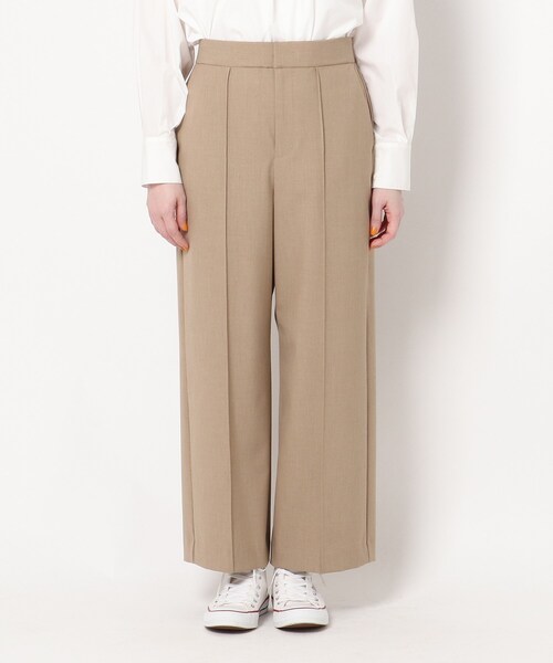 THE SHOP TK （ザ ショップ ティーケー ）の「◆【美forパンツ】ワイドストレート（その他パンツ・レディース・ブラック/サックスブルー/サンドベージュ/レモンイエロー・11/12/13/14）」の5枚目の写真