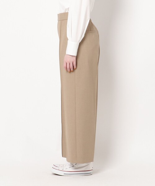 THE SHOP TK （ザ ショップ ティーケー ）の「◆【美forパンツ】ワイドストレート（その他パンツ・レディース・ブラック/サックスブルー/サンドベージュ/レモンイエロー・11/12/13/14）」の7枚目の写真