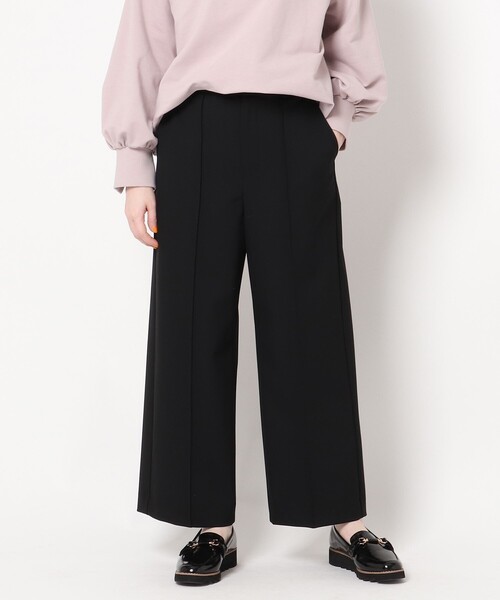 THE SHOP TK （ザ ショップ ティーケー ）の「◆【美forパンツ】ワイドストレート（その他パンツ・レディース・ブラック/サックスブルー/サンドベージュ/レモンイエロー・11/12/13/14）」の19枚目の写真