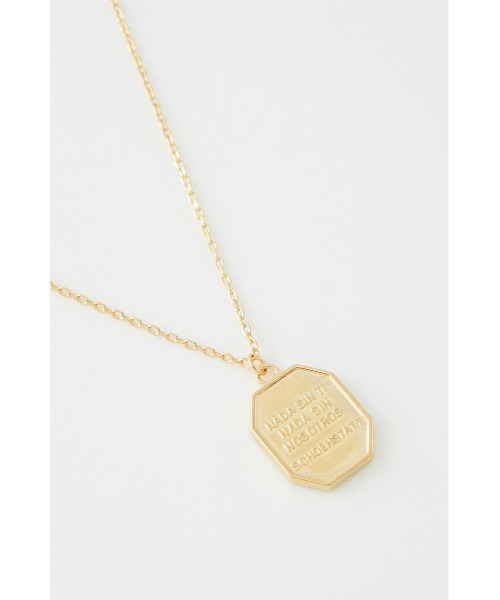 THROW by SLY（スローバイスライ）の「THROW OCTAGON MEDAL N/C メダル ネックレス（ネックレス・レディース・ゴールド/シルバー・FREE）」の12枚目の写真