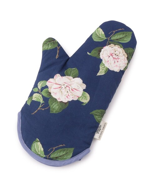 LAURA ASHLEY（ローラアシュレイ）の「カミール柄オーブンミトン（エプロン・レディース・アイボリー系/ネイビー系・00）」の2枚目の写真