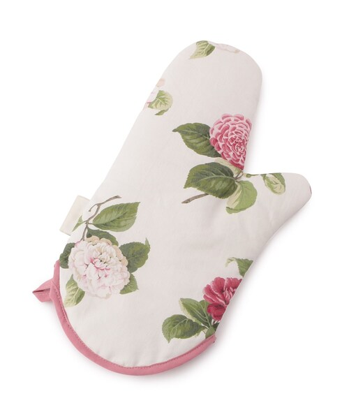 LAURA ASHLEY（ローラアシュレイ）の「カミール柄オーブンミトン（エプロン・レディース・アイボリー系/ネイビー系・00）」の5枚目の写真