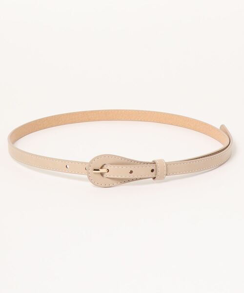 AMERICAN HOLIC（アメリカンホリック）の「PUバックルベルト　＊（ベルト・レディース・ブラック/ダークブラウン/ベージュ/キャメル・FREE）」の9枚目の写真