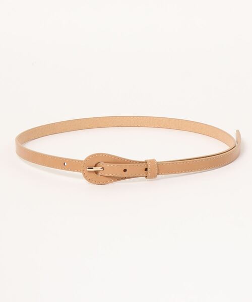 AMERICAN HOLIC（アメリカンホリック）の「PUバックルベルト　＊（ベルト・レディース・ブラック/ダークブラウン/ベージュ/キャメル・FREE）」の10枚目の写真