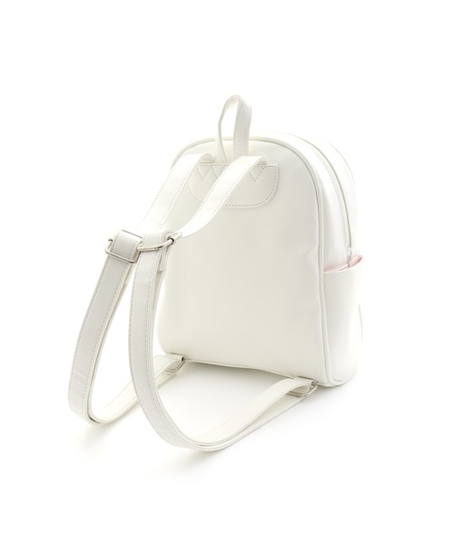 JENNI love(ジェニィラブ)の「モチーフミラー付きミニリュック(バックパック/リュック・キッズ・オフホワイト/サックスブルー/ラベンダー・F)」の8枚目の写真