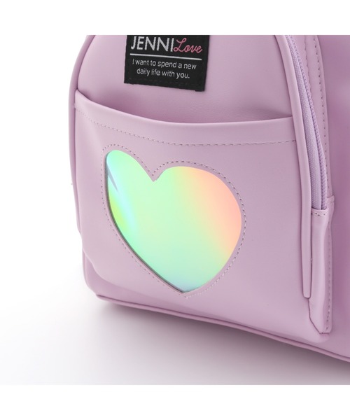 JENNI love(ジェニィラブ)の「モチーフミラー付きミニリュック(バックパック/リュック・キッズ・オフホワイト/サックスブルー/ラベンダー・F)」の14枚目の写真