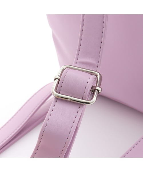 JENNI love(ジェニィラブ)の「モチーフミラー付きミニリュック(バックパック/リュック・キッズ・オフホワイト/サックスブルー/ラベンダー・F)」の19枚目の写真