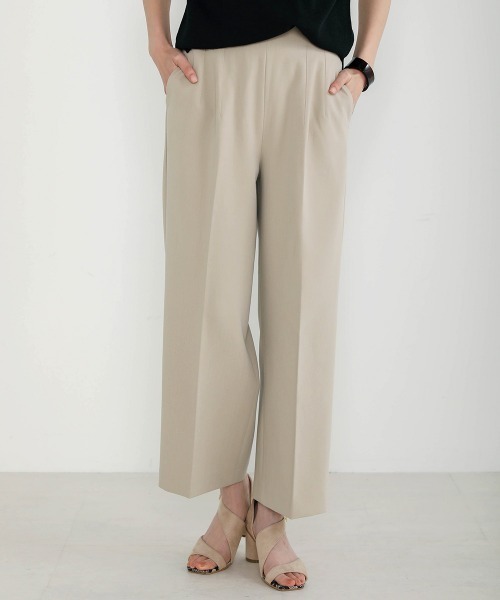 Bou Jeloud（ブージュルード）の「美シルエット◆ストレッチセミワイドパンツ（その他パンツ・レディース・ブラック/ベージュ/ブルー・FREE）」の17枚目の写真