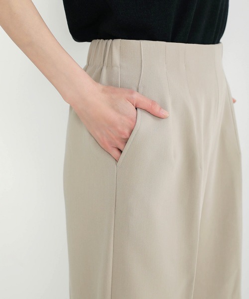 Bou Jeloud（ブージュルード）の「美シルエット◆ストレッチセミワイドパンツ（その他パンツ・レディース・ブラック/ベージュ/ブルー・FREE）」の18枚目の写真