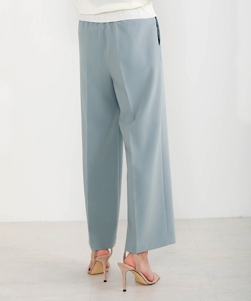 Bou Jeloud（ブージュルード）の「美シルエット◆ストレッチセミワイドパンツ（その他パンツ・レディース・ブラック/ベージュ/ブルー・FREE）」の20枚目の写真