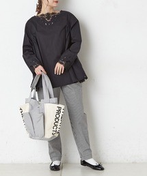 PUAL CE CIN | カットワーク刺繍ブラウス(シャツ/ブラウス)