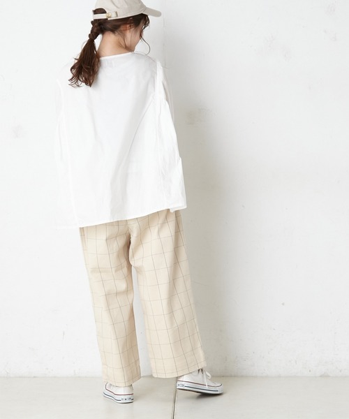 PUAL CE CIN（ピュアルセシン）の「カットワーク刺繍ブラウス（シャツ/ブラウス・レディース・ホワイト/ブラック・FREE）」の15枚目の写真