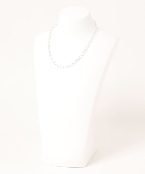 salle de bal（サルデバル）の「【 HORIMIZO / ホリミゾ 】 オーバルチェーンネックレス  シルバー925 Z-40 HMI（ネックレス・レディース・その他1・FREE）」の2枚目の写真