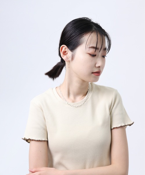 salle de bal（サルデバル）の「【 HORIMIZO / ホリミゾ 】 オーバルチェーンネックレス  シルバー925 Z-40 HMI（ネックレス・レディース・その他1・FREE）」の4枚目の写真