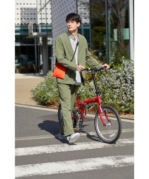 NAVY(ネイビー)の「マジかる ストレッチカーデジャケット(ノーカラージャケット・メンズ・ブラック/グレー/カーキ・M/L/XL)」の4枚目の写真