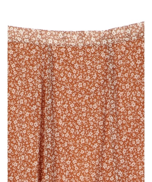 earth music&ecology(アースミュージックアンドエコロジー)の「切り替えシフォンマーメイドスカート *(スカート・レディース・ブラウン/アイボリー/ライトブラウン・FREE)」の18枚目の写真