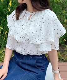 MAJESTIC LEGON | 2wayビッグ襟ブラウス(シャツ/ブラウス)