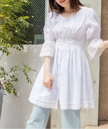 OLIVE des OLIVE | レースチュニック(シャツ/ブラウス)