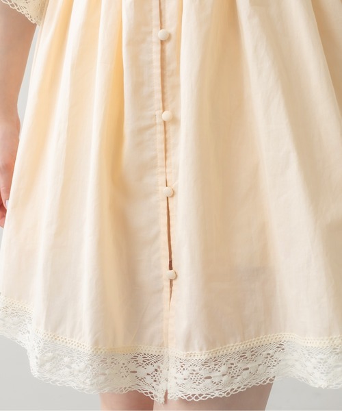 OLIVE des OLIVE（オリーブデオリーブ）の「レースチュニック（シャツ/ブラウス・レディース・オフホワイト/アイボリー/ブラック系その他・FREE）」の20枚目の写真