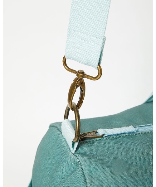 BILLABONG（ビラボン）の「BILLABONG レディース 【The Salty Blonde】 STAY SALTY ボストンバッグ【2020年秋冬モデル】/ビラボンドラムバッグ（ボストンバッグ・レディース・グリーン・FREE）」の12枚目の写真