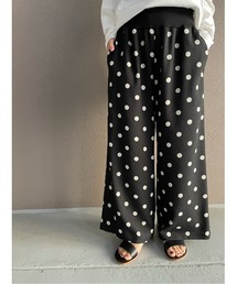 BEARDSLEY | ウエストリブプリントパンツ(その他パンツ)