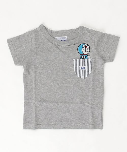 StompStamp（ストンプスタンプ）の「ﾊﾞﾝﾀﾞｲｷｬﾗｸﾀｰ/ﾄﾞﾗｴﾓﾝﾎﾟｹｯﾄT（Tシャツ/カットソー・キッズ・グレー/ホワイト/ブルー・90cm/80ｃｍ/120cm/100cm/130cm/110cm/140cm）」の2枚目の写真