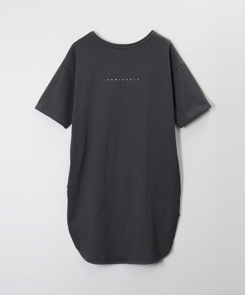 RAG MACHINE(ラグマシーン)の「【RAG MACHINE】前後差プリントワンピース(チュニック・レディース・ベージュ/ホワイト/ブラック・M/L)」の17枚目の写真