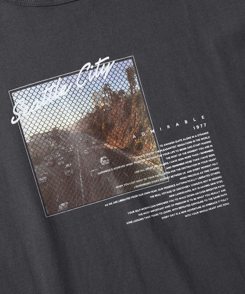 RAG MACHINE(ラグマシーン)の「【RAG MACHINE】前後差プリントワンピース(チュニック・レディース・ベージュ/ホワイト/ブラック・M/L)」の16枚目の写真