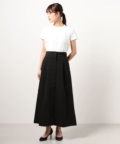 PAGEBOY（ページボーイ）の「モード2WAYジャンスカ（スカート・レディース・チャコールグレー/ブラック/グレイッシュベージュ・FREE）」の19枚目の写真