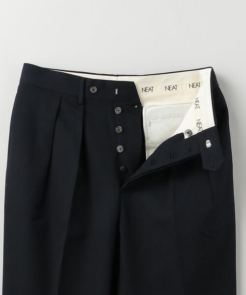 NEAT（ニート）の「＜NEAT × POGGYTHEMAN＞ FLERE PANTS■■■（その他パンツ・メンズ・ネイビー/ベージュ・46/44/48）」の4枚目の写真