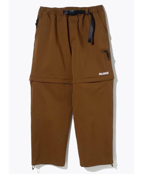 XLARGE(エクストララージ)の「2-WAY EASY PANTS(その他パンツ・メンズ・ブラック/ブラウン・SMALL/MEDIUM/LARGE/X-LARGE)」の1枚目の写真