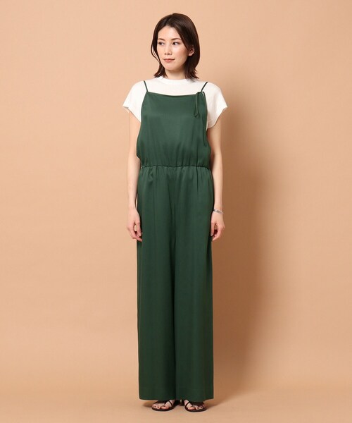 DRESSTERIOR（ドレステリア）の「◆キャミソールサロペット（サロペット/オーバーオール・レディース・ダークグリーン/ネイビー・38/36）」の4枚目の写真
