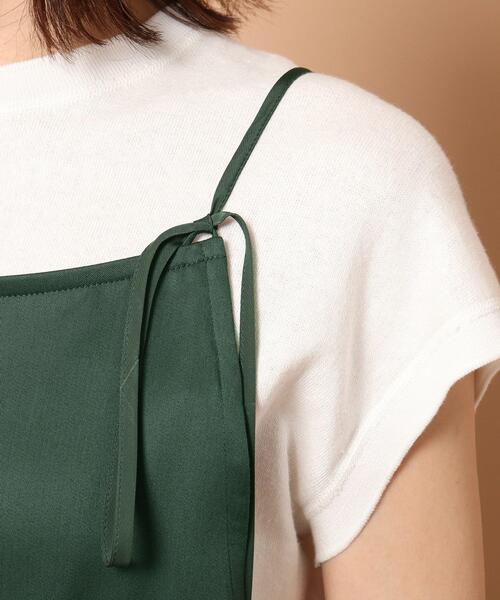 DRESSTERIOR（ドレステリア）の「◆キャミソールサロペット（サロペット/オーバーオール・レディース・ダークグリーン/ネイビー・38/36）」の8枚目の写真