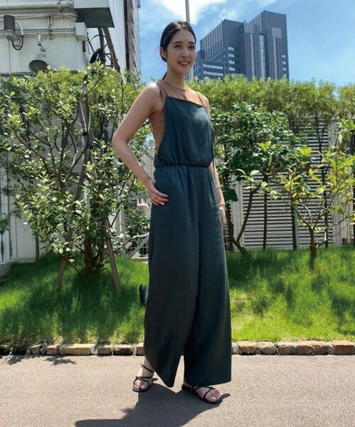 DRESSTERIOR（ドレステリア）の「◆キャミソールサロペット（サロペット/オーバーオール・レディース・ダークグリーン/ネイビー・38/36）」の19枚目の写真