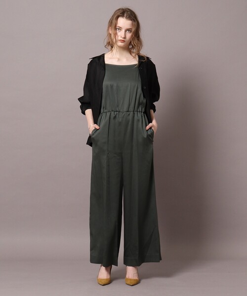 DRESSTERIOR（ドレステリア）の「◆キャミソールサロペット（サロペット/オーバーオール・レディース・ダークグリーン/ネイビー・38/36）」の21枚目の写真