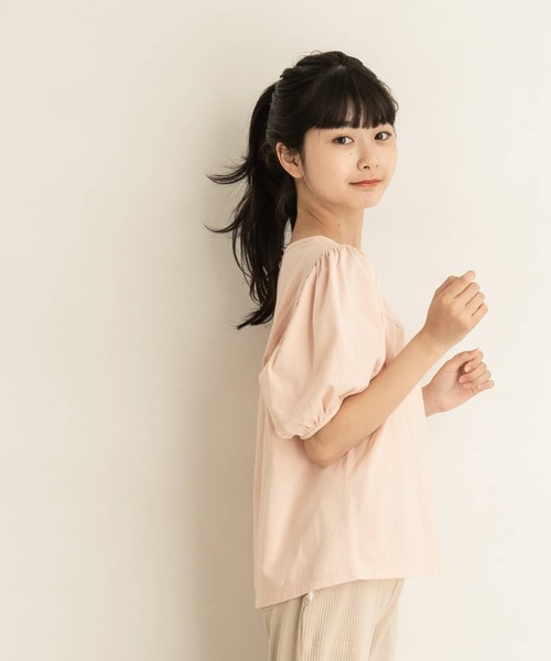 URBAN RESEARCH DOORS（アーバンリサーチドアーズ）の「ボリュームスリーブカットソー(KIDS)（Tシャツ/カットソー・キッズ・ブルー系その他/ピンク系その他・120/105/150/135）」の4枚目の写真