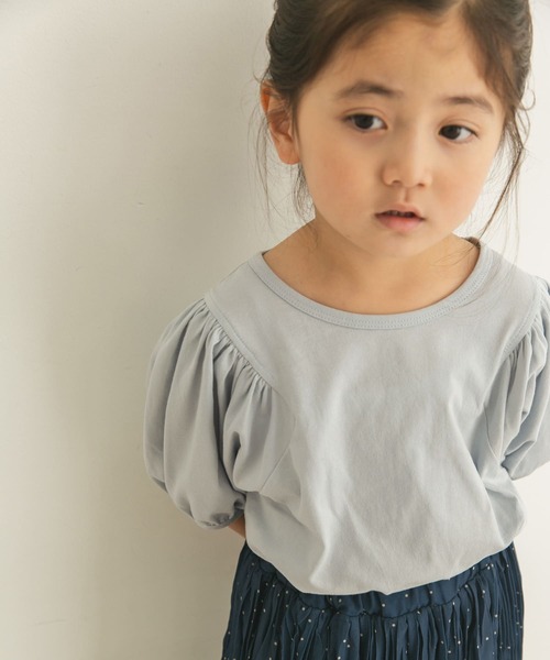 URBAN RESEARCH DOORS（アーバンリサーチドアーズ）の「ボリュームスリーブカットソー(KIDS)（Tシャツ/カットソー・キッズ・ブルー系その他/ピンク系その他・120/105/150/135）」の12枚目の写真