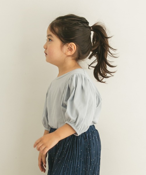 URBAN RESEARCH DOORS（アーバンリサーチドアーズ）の「ボリュームスリーブカットソー(KIDS)（Tシャツ/カットソー・キッズ・ブルー系その他/ピンク系その他・120/105/150/135）」の14枚目の写真
