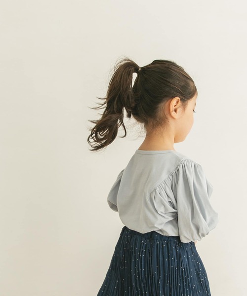 URBAN RESEARCH DOORS（アーバンリサーチドアーズ）の「ボリュームスリーブカットソー(KIDS)（Tシャツ/カットソー・キッズ・ブルー系その他/ピンク系その他・120/105/150/135）」の15枚目の写真