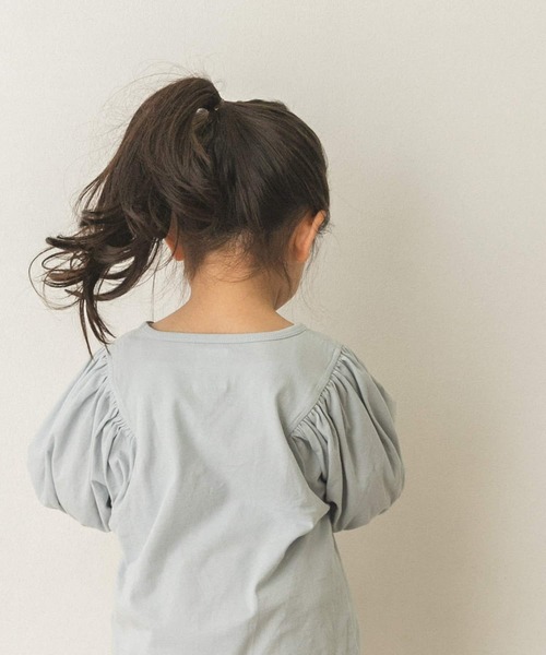 URBAN RESEARCH DOORS（アーバンリサーチドアーズ）の「ボリュームスリーブカットソー(KIDS)（Tシャツ/カットソー・キッズ・ブルー系その他/ピンク系その他・120/105/150/135）」の17枚目の写真