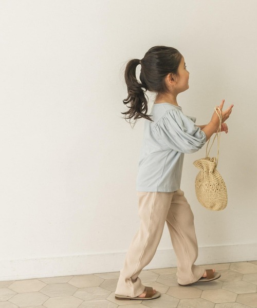 URBAN RESEARCH DOORS（アーバンリサーチドアーズ）の「ボリュームスリーブカットソー(KIDS)（Tシャツ/カットソー・キッズ・ブルー系その他/ピンク系その他・120/105/150/135）」の21枚目の写真